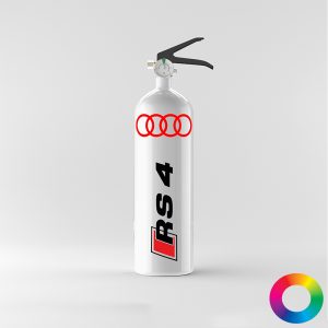 Extincteur personnalisable Audi RS4