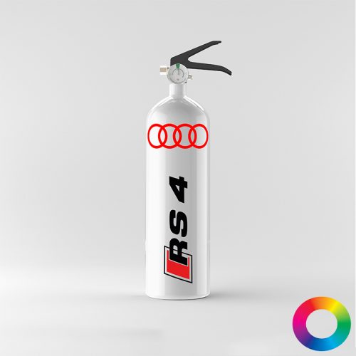 Extincteur personnalisable Audi RS4