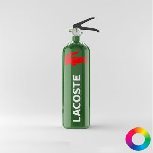 Extincteur personnalisable Lacoste