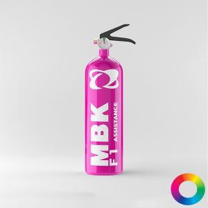 Extincteur personnalisable Mbk F1 Assistance
