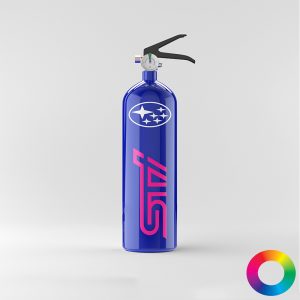 Extincteur personnalisable Subaru Sti
