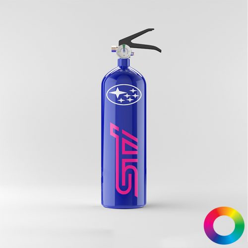 Extincteur personnalisable Subaru Sti