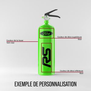 Extincteur personnalisable Ford RS – Image 4
