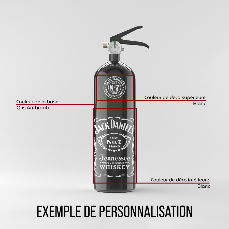 Extincteur personnalisable Jack Daniels – Image 4
