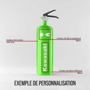 Extincteur personnalisable Kawasaki – Image 4