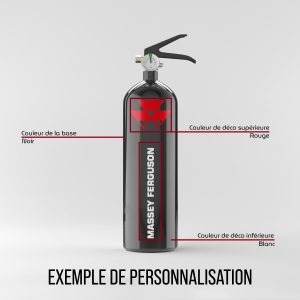 Extincteur personnalisable Massey Ferguson – Image 4