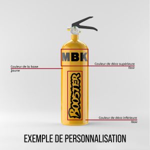 Extincteur personnalisable Mbk Booster New – Image 4