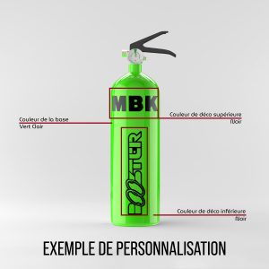 Extincteur personnalisable Mbk Booster Old – Image 4
