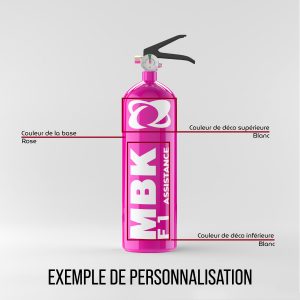 Extincteur personnalisable Mbk F1 Assistance – Image 4