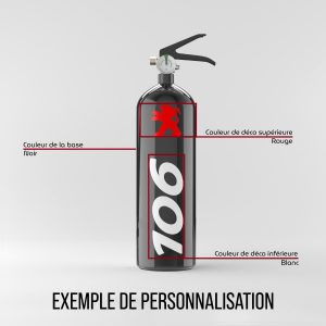 Extincteur personnalisable Peugeot 106 – Image 4