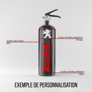 Extincteur personnalisable Peugeot GTI – Image 4