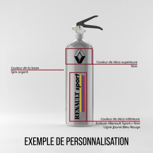 Extincteur personnalisable Renault Sport – Image 4