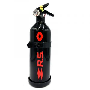 EXTINCTEUR RENAULT RS NOIR ROUGE
