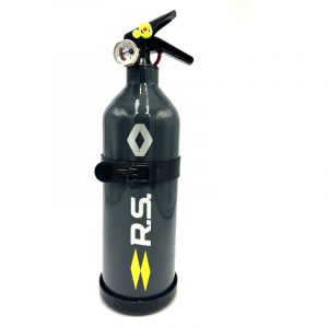 EXTINTEUR RENAULT RS GRIS ANTHRACITE JAUNE GRIS CLAIRE