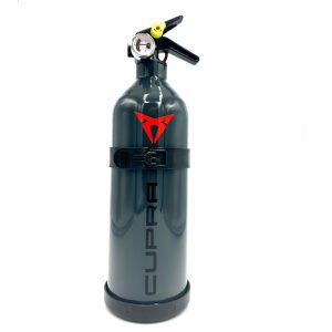 Extincteur Cupra Gris Anthracite Rouge Noir