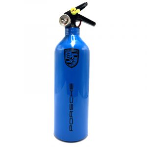 Extincteur Porsche Bleu